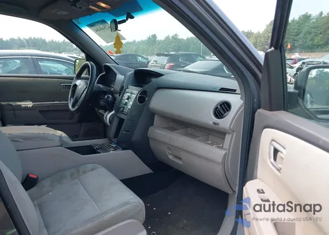 2011 Honda Pilot Lx from USA, damaged, VIN 5FNYF4H22BB006904